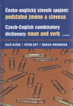Česko-anglický slovník spojení: podstatné jméno a sloveso
