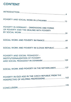 Poverty and Social Work