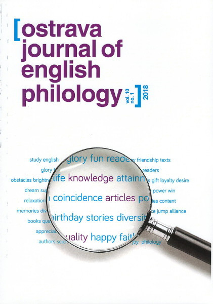 Ostrava Journal of English Philology vol 10, no.1/2018