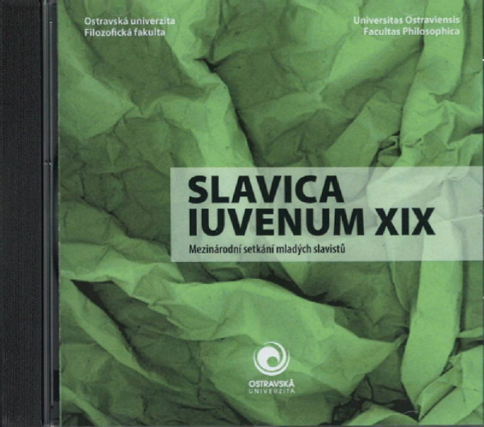 Slavica iuvenum 2018, XIX. mezinárodní setkání slavistů na CD