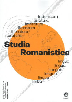 Studia Romanistica vol. 20, 1/2020