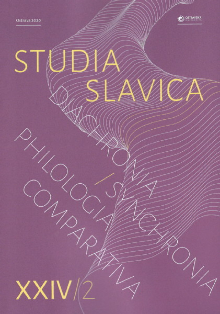 Studia Slavica XXIV/2