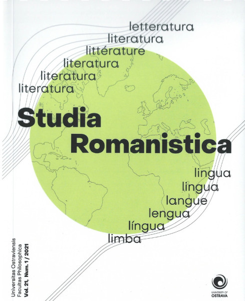 Studia Romanistica vol. 21, 1/2021