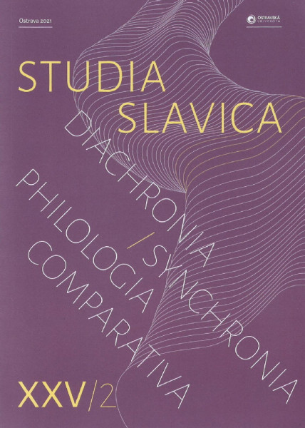 Studia Slavica XXV/2