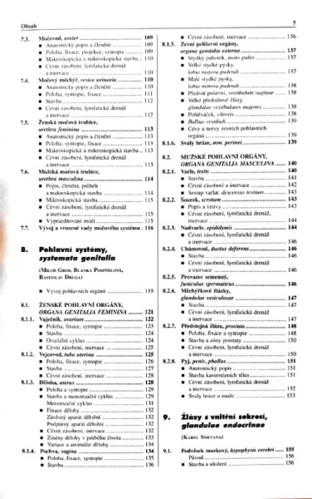 Základy anatomie 3. trávicí, dýchací, močopohlavní a endokrinní systém