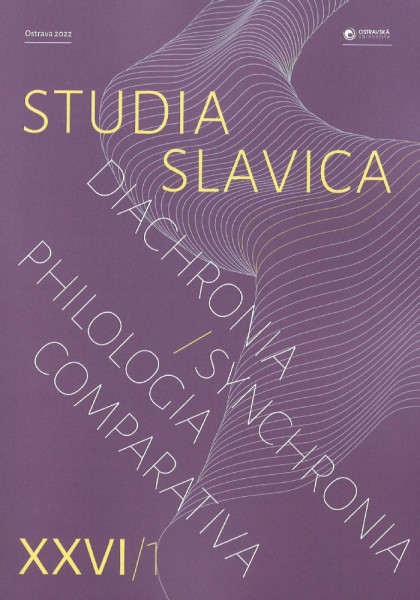 Studia Slavica XXVI/1