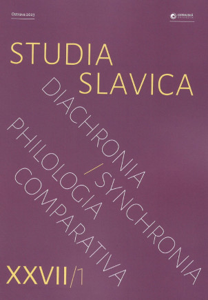 Studia Slavica XXVII/1