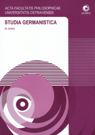 Studia Germanistica Nr. 33, AFPUO