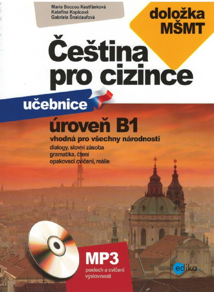 Čeština pro cizince - úroveň B1 + cvičebnice + MP3