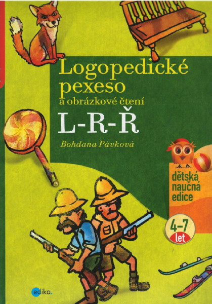 Logopedické pexeso a obrázkové čtení  L- R - Ř