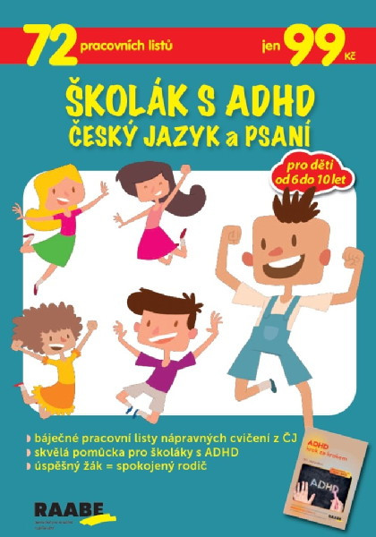 Školák s ADHD - český jazyk a psaní