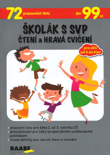 Školák s SVP - Čtení a hravá cvičení pro děti od 6 do 9 let