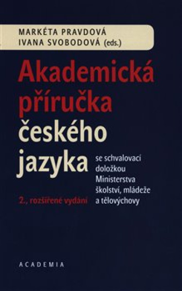 Akademickám příručka českého jazyka