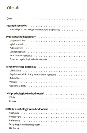Psychodiagnostika v řízení lidských zdrojů